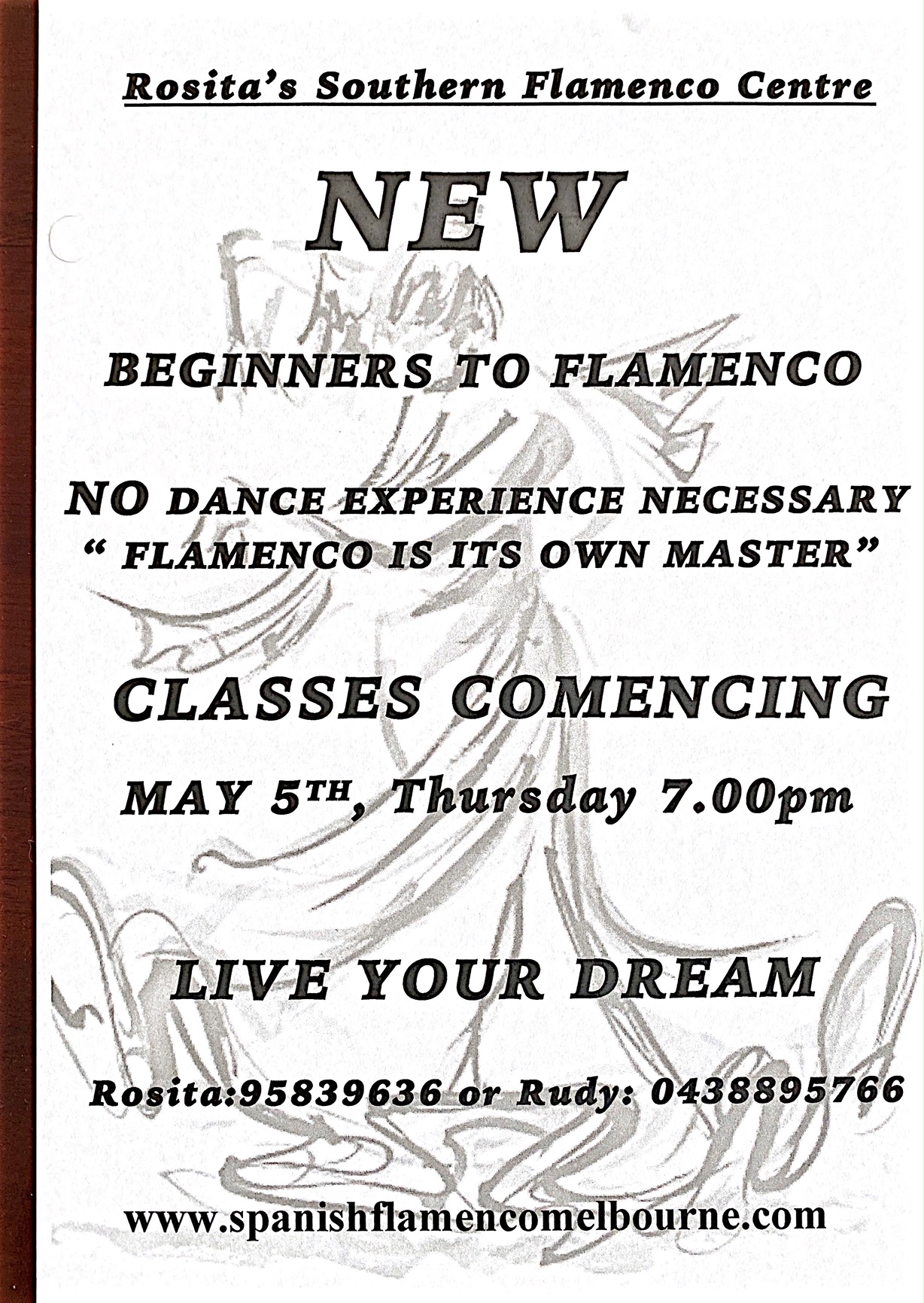 Flamenco classes in Melbourne Spanish flamenco centre